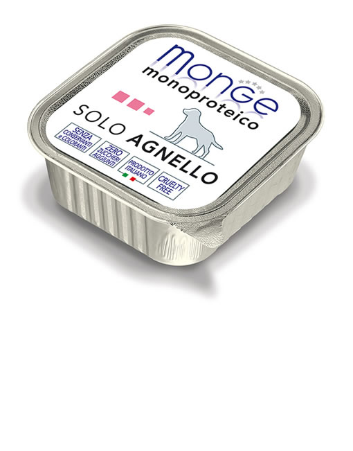 monge_cane_umido_monoproteico_solo_agnello